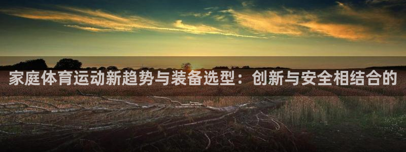 JJB竞技宝官网下载是干嘛的公司：家庭体育运动新趋势与装备选