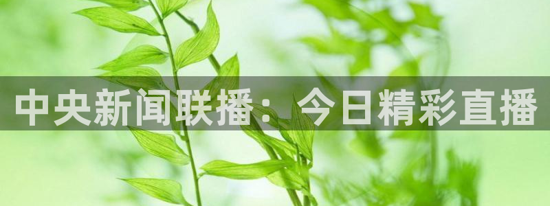 51视频在线直播nba：中央新闻联播：今日精彩直播
